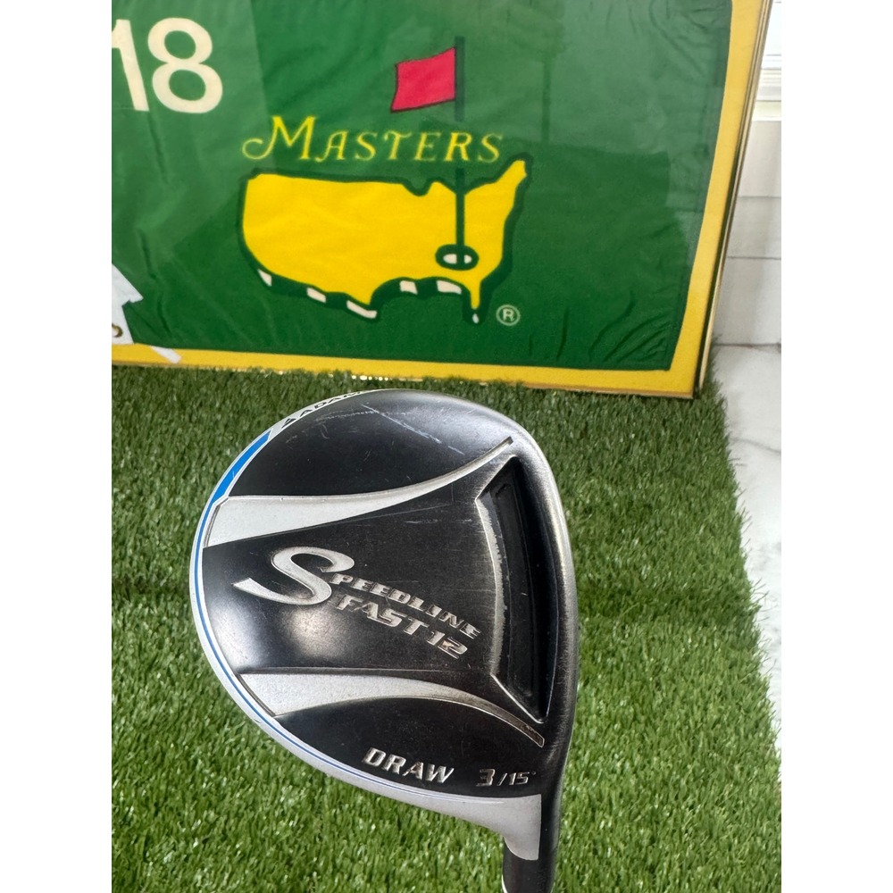 Adams Golf Speedline Fast 12 Draw 3 Fairway Wood RH ProLaunch Blue Regular Shaft